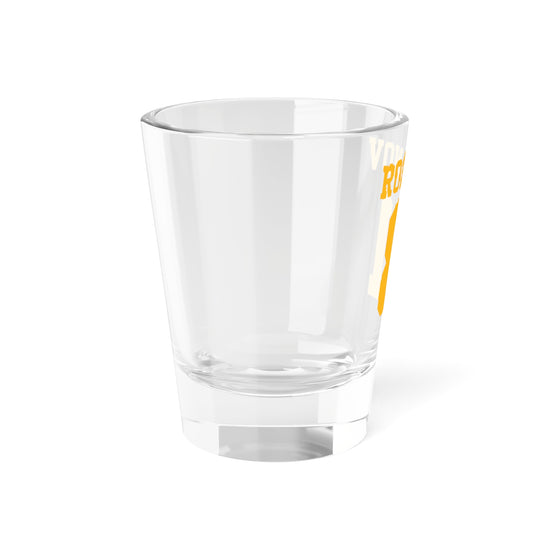 Rozanov Shot Glass - Fandom-Made