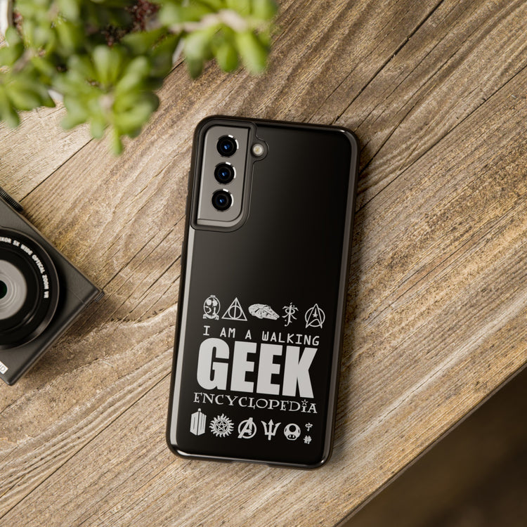 Geekdom Encyclopedia Phone Cases