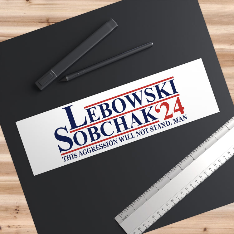 Lebowski Sobchak 2024 Bumper Stickers - Fandom-Made