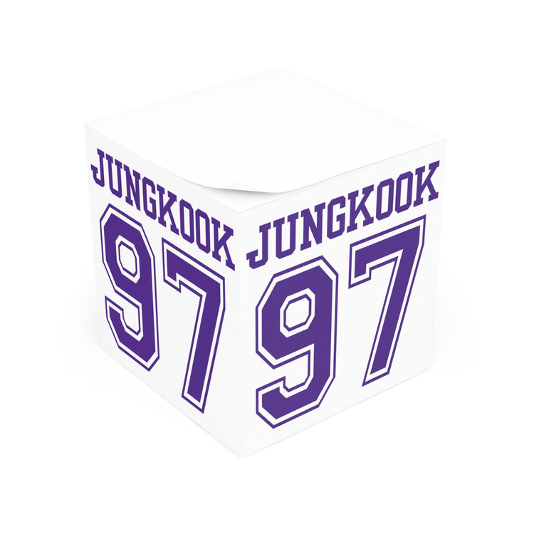 Jungkook 97 Note Cube
