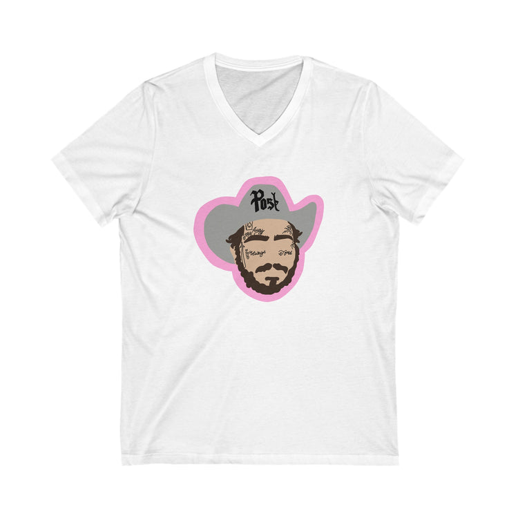 Cowboy Malone V-Neck Tee - Fandom-Made