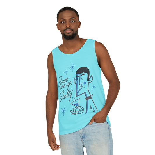 Booze Me Up Scotty Tank Top - Fandom-Made