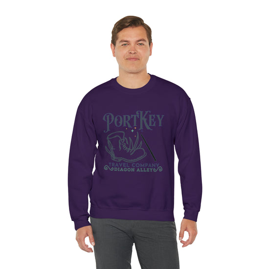 Port Key Travel Sweatshirt - Fandom-Made