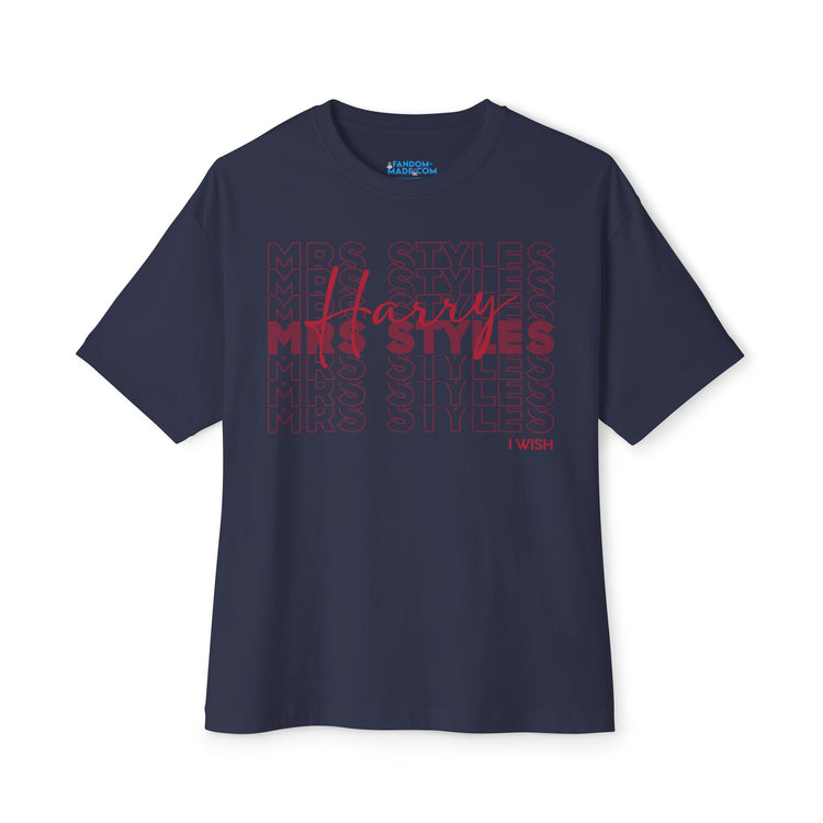 Mrs. Styles Unisex Oversized Boxy Tee