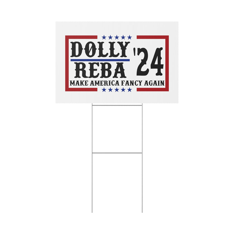 Dolly Reba 2024 Yard Sign - Fandom-Made