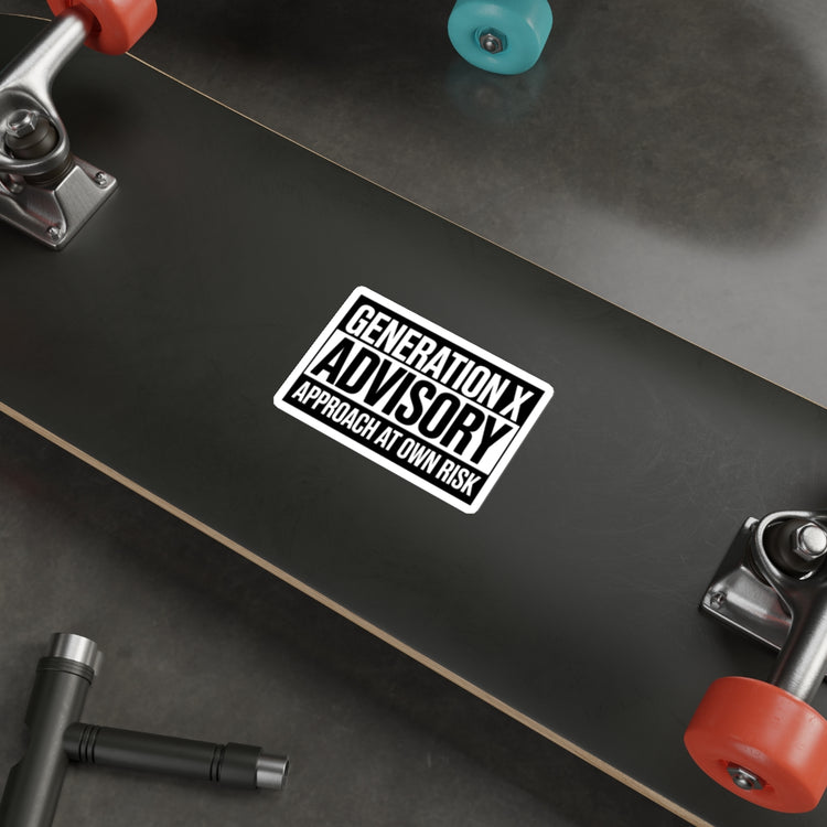 Gen X Die-Cut Sticker