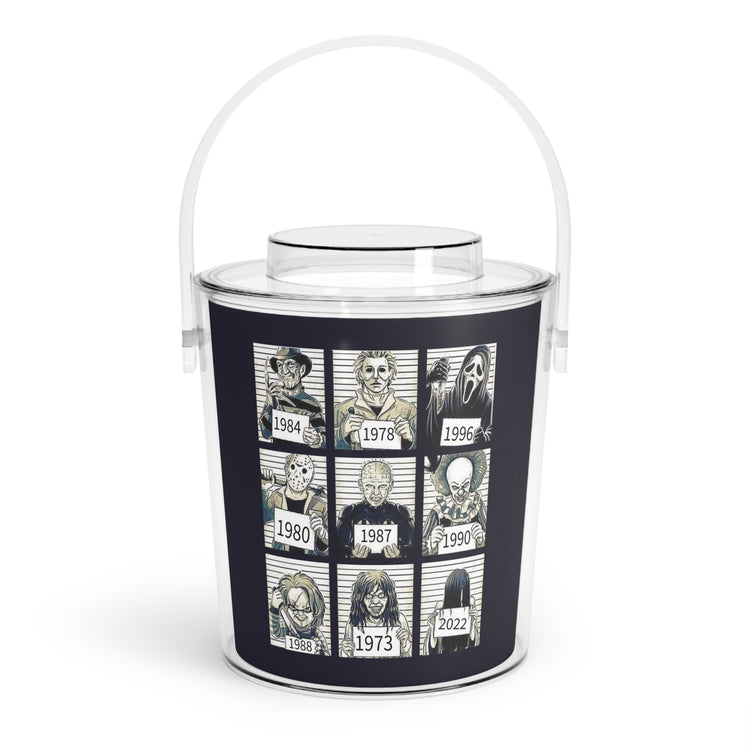 Horror Havoc Ice Bucket with Tongs