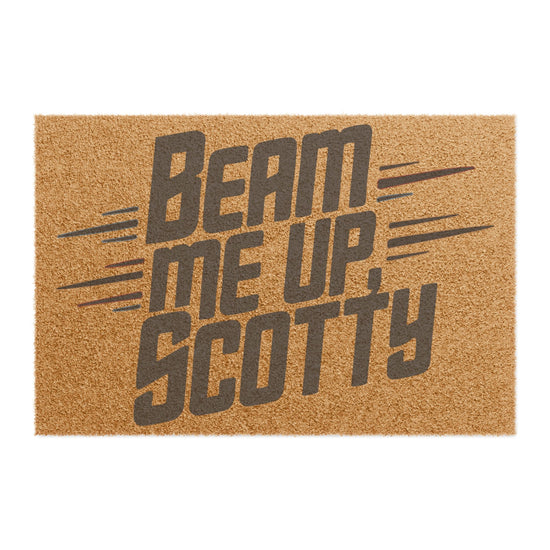 Beam Me Up Doormat - Fandom-Made