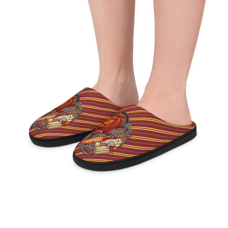 Gryffindor Courage Women's Slippers - Fandom-Made
