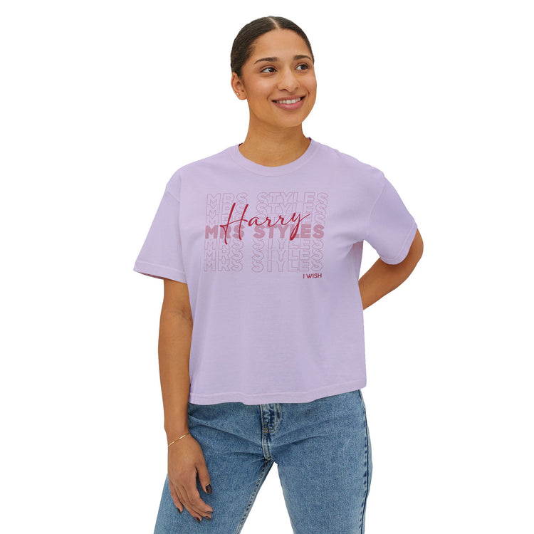 Mrs. Styles Women's Boxy Tee