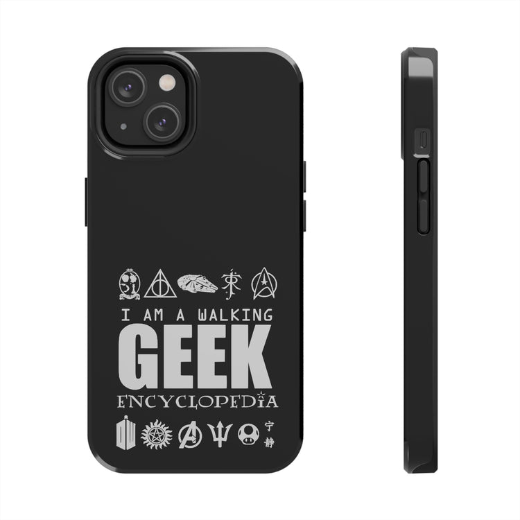 Geekdom Encyclopedia Phone Cases