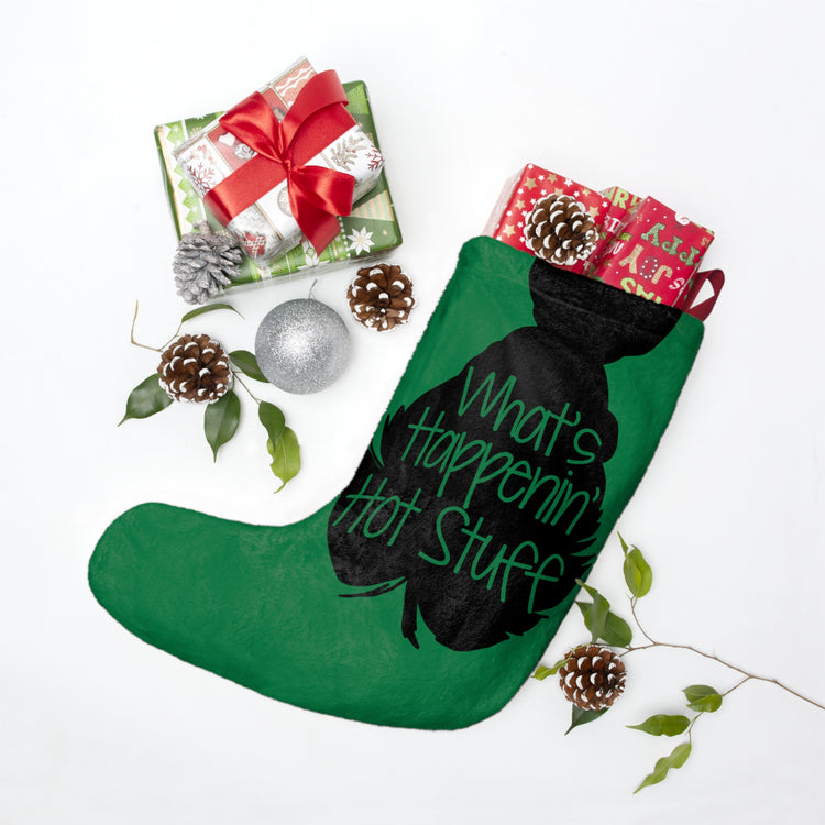 What's Happening Hot Stuff Christmas Stockings - Fandom-Made