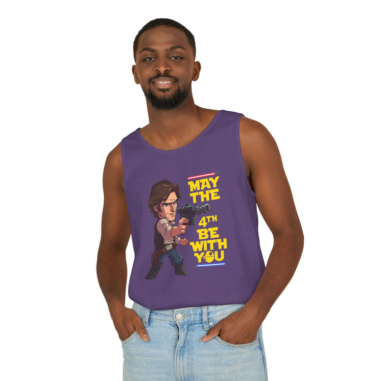 May The 4th Be With You Han Solo Tank Top