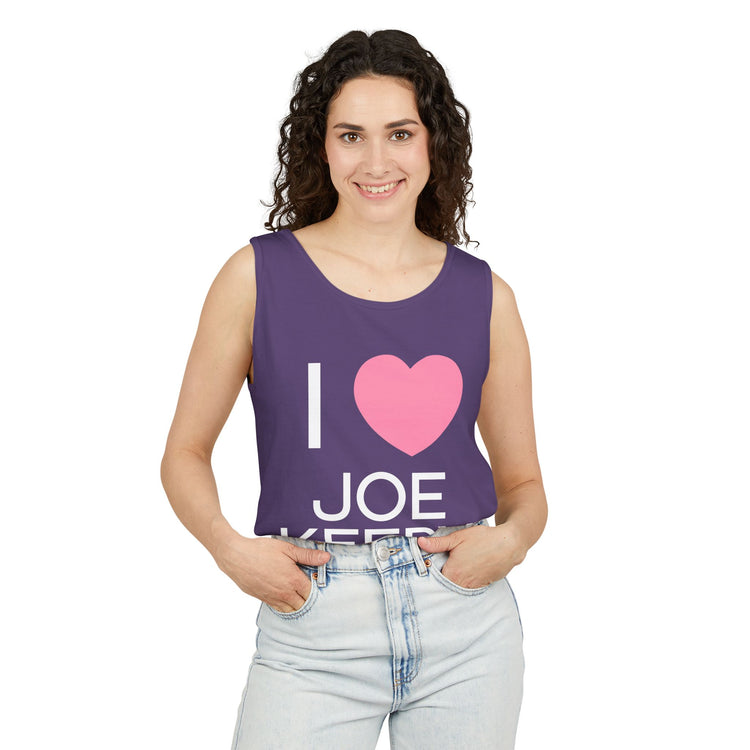 I Love Joe Keery Unisex Tank Top - Fandom-Made
