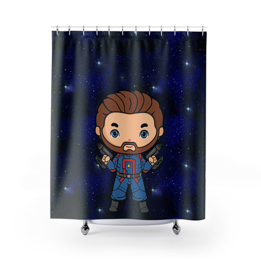 Peter Quill Shower Curtain - Fandom-Made