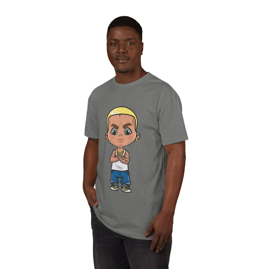 Slim Shady Sueded T-Shirt - Fandom-Made