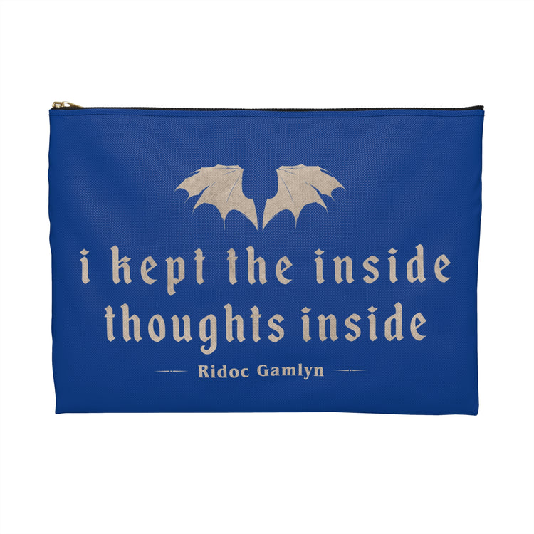 Thoughts Inside Pouch