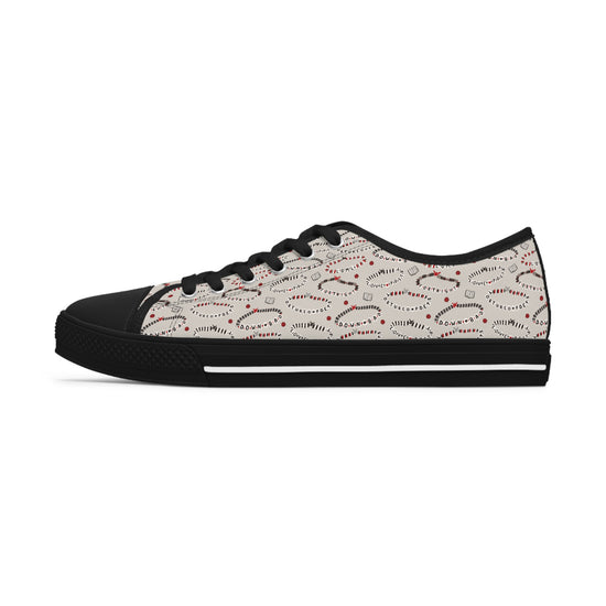 Tortured Friendship Bracelets All-Over Print Women's Low Top Sneakers - Fandom-Made