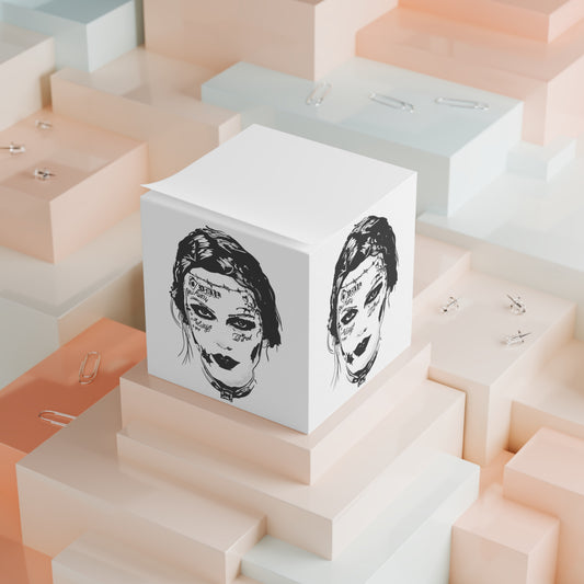 Tattooed Pop Princess Note Cube - Fandom-Made