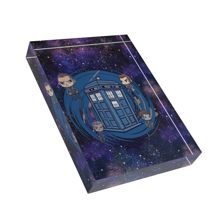 Timey Wimey Tardis Photo Block