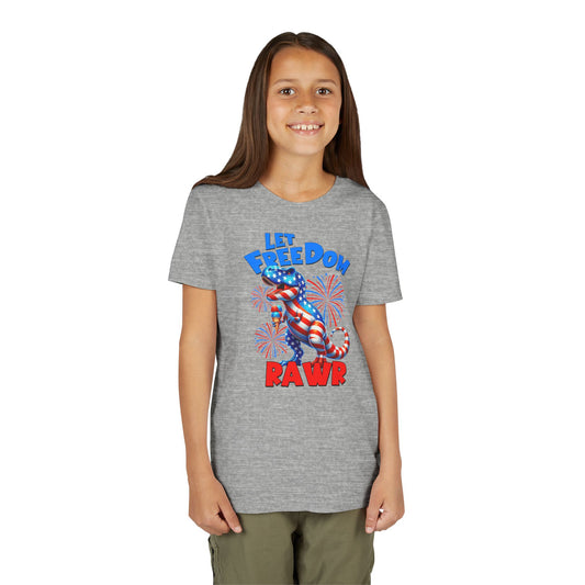 Let Freedom Rawr Youth Tee