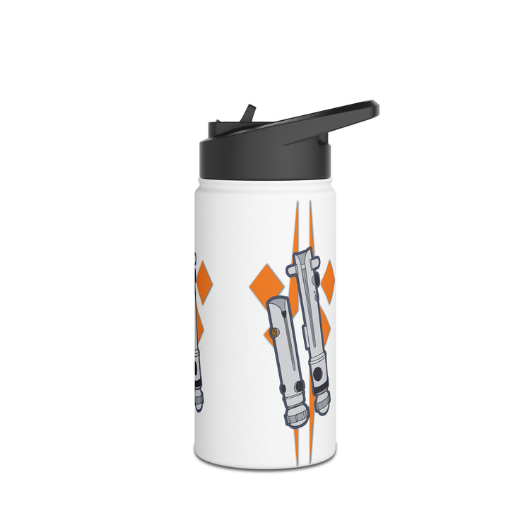 Ahsoka Tano Lightsaber Stainless Steel Water Bottle - Fandom-Made