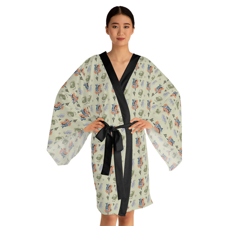 Ahsoka Long Sleeve Kimono Robe - Fandom-Made