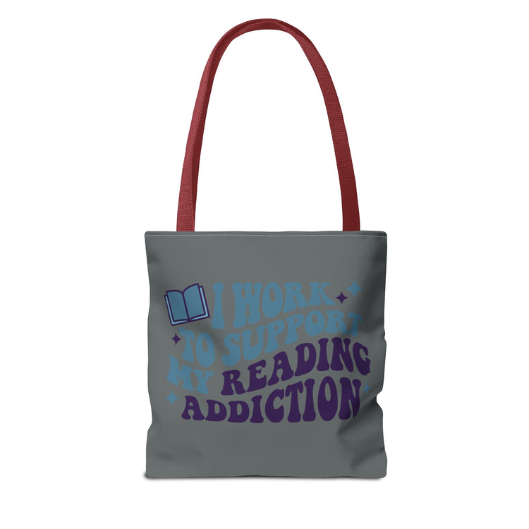 Reading Addict Tote Bag