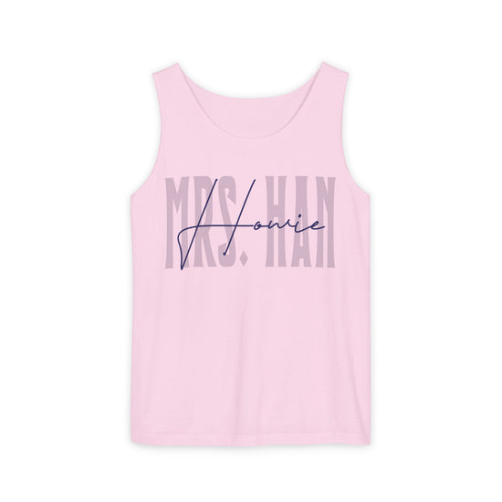 Mrs. Howie Han Unisex Garment-Dyed Tank Top - Fandom-Made