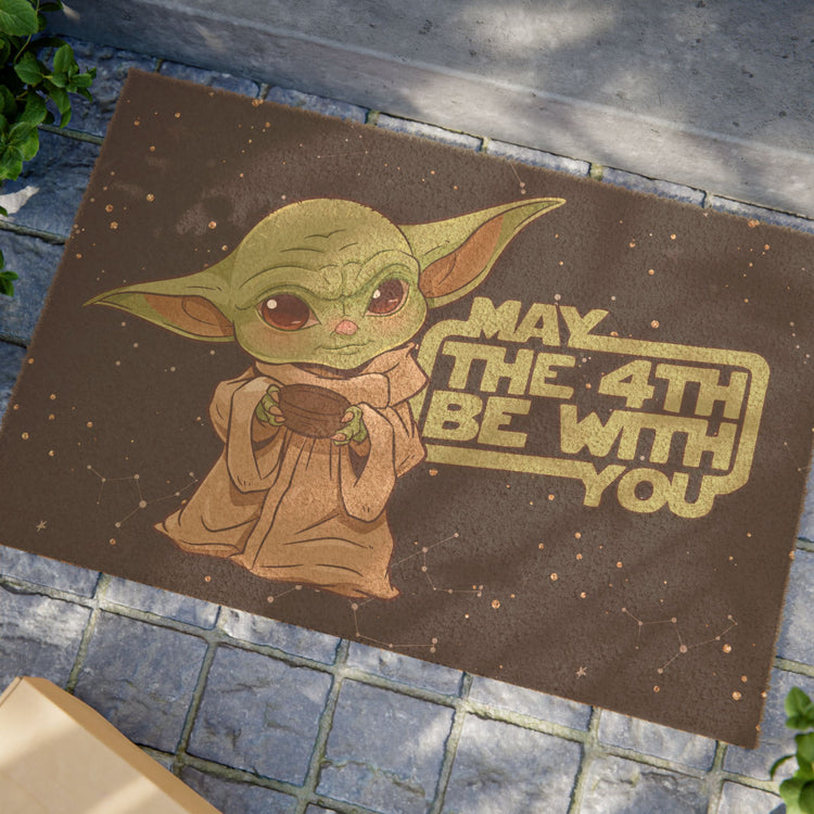 May The 4th Be With The Child Doormat