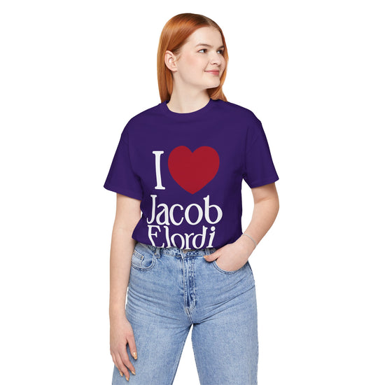 I Love Jacob Elordi Unisex T-Shirt - Fandom-Made