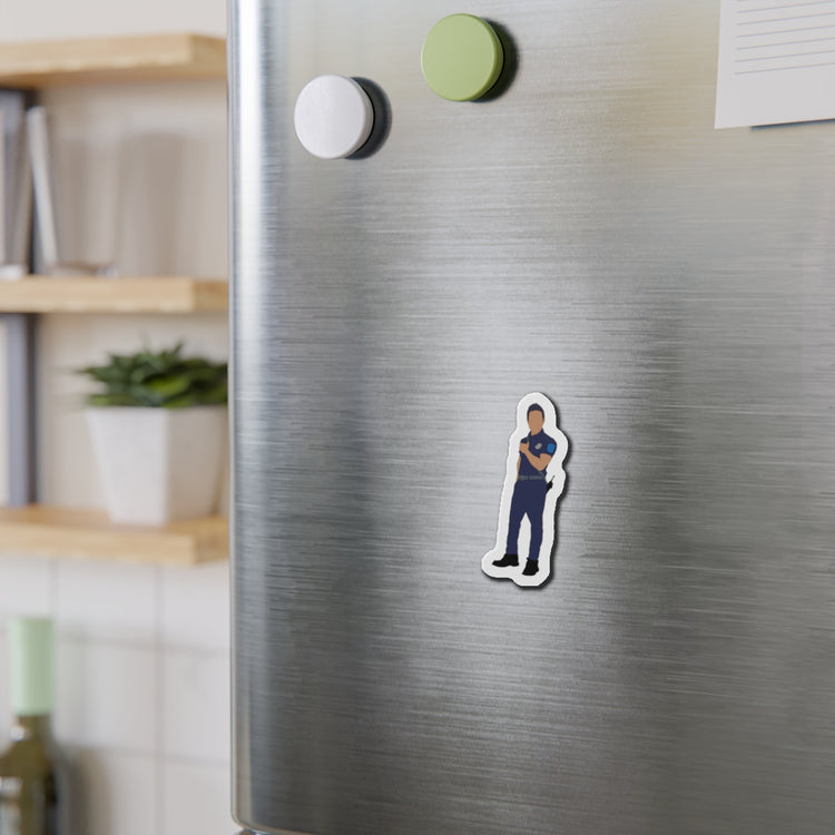 Chimney Han Die-Cut Magnet