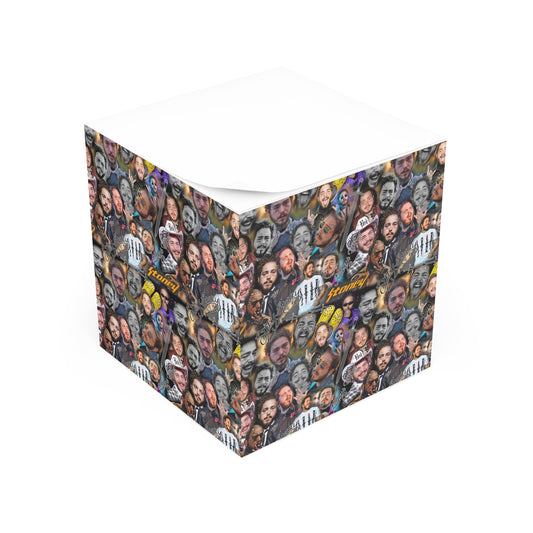 Post Malone All-Over Print Note Cube - Fandom-Made