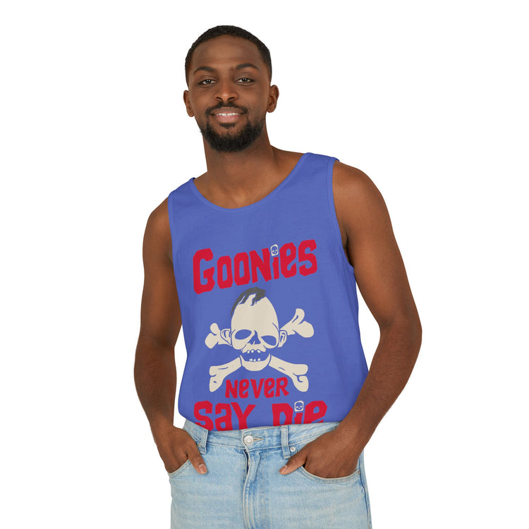 Never Say Die Unisex Tank Top - Fandom-Made