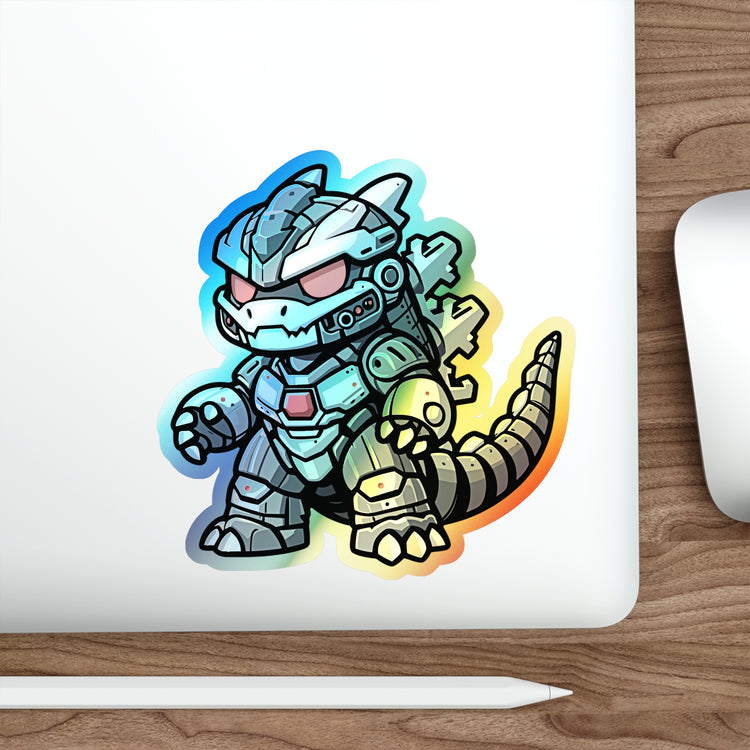 Mechazilla Holographic Sticker
