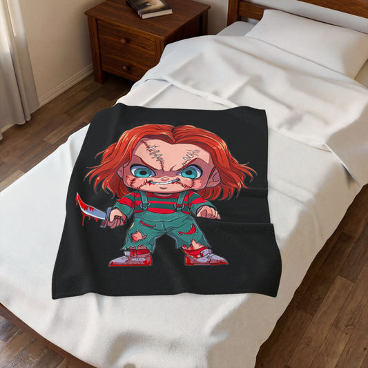 Chucky Velveteen Plush Blanket