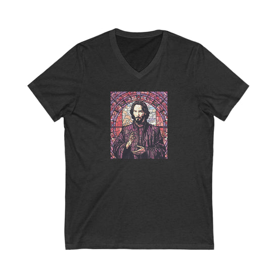 Keanu Reeves V-Neck T-Shirt - Fandom-Made