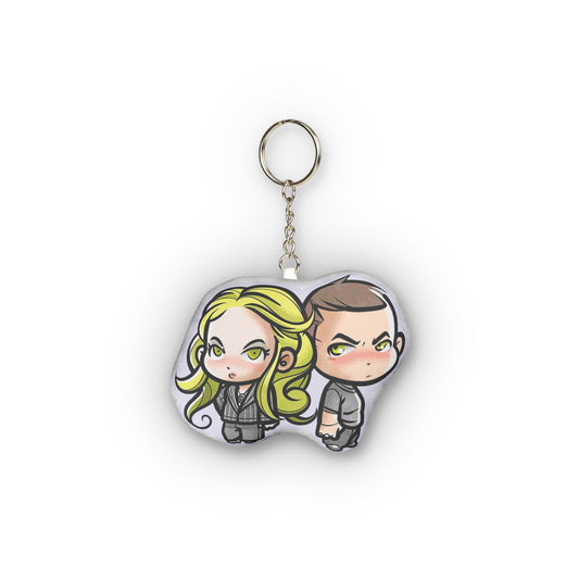 Emm and Rose Mini Plush Keychain