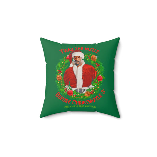 Snoop Dogg Christmas Square Pillow - Fandom-Made