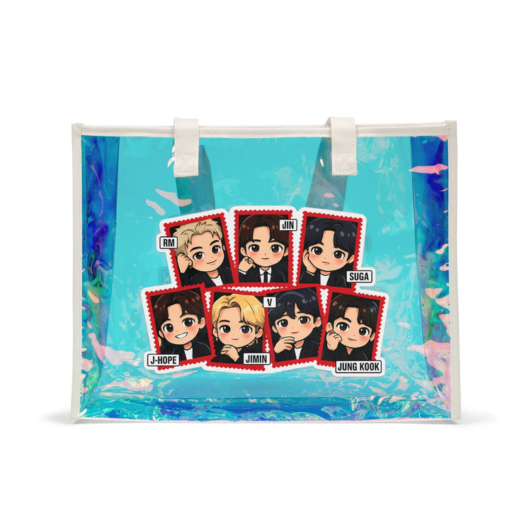 Group Effort Holographic Tote Bag