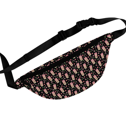 Highly Caffeinated All Over Print Fanny Pack - Fandom-Made