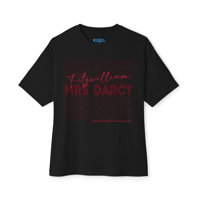 Mrs. Darcy Unisex Oversized Boxy Tee