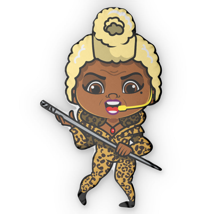 Ruby Rhod-Shaped Pillow