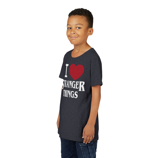 I Love Stranger Things Youth Tee - Fandom-Made