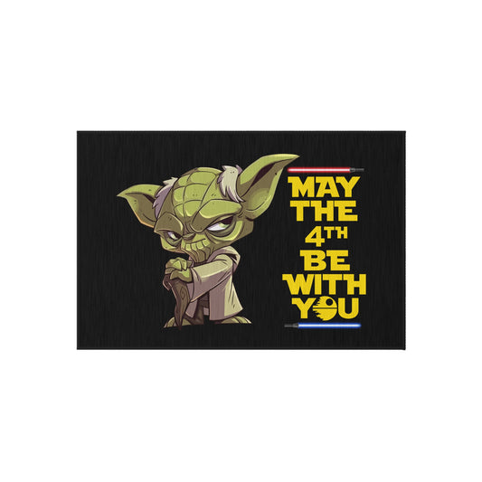 May The 4th Be With Yoda Rug