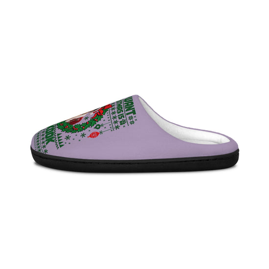Jungkook Christmas Women's Slippers - Fandom-Made