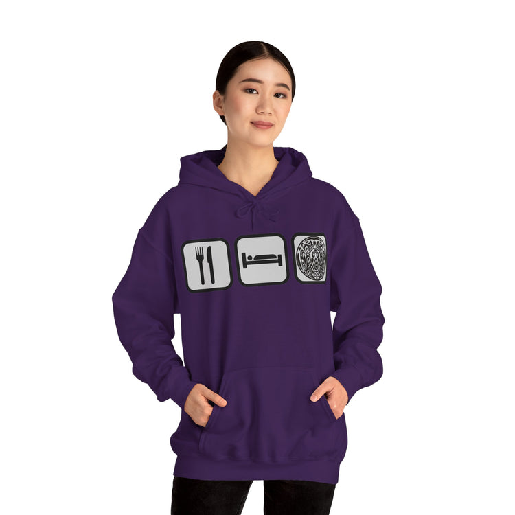 Eat Sleep Quileute Tribe Hoodie