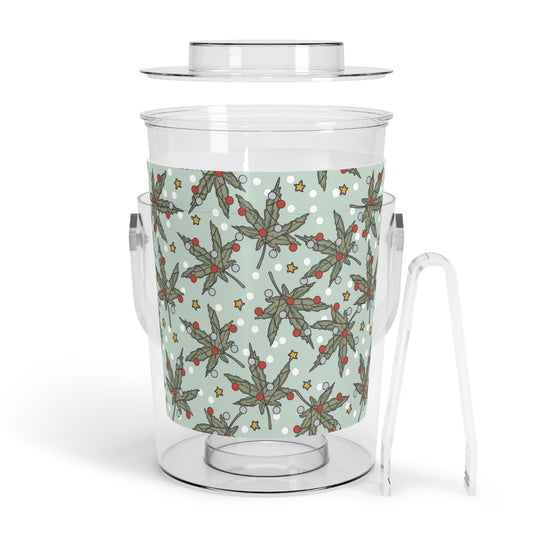 Cannabis Christmas Ice Bucket