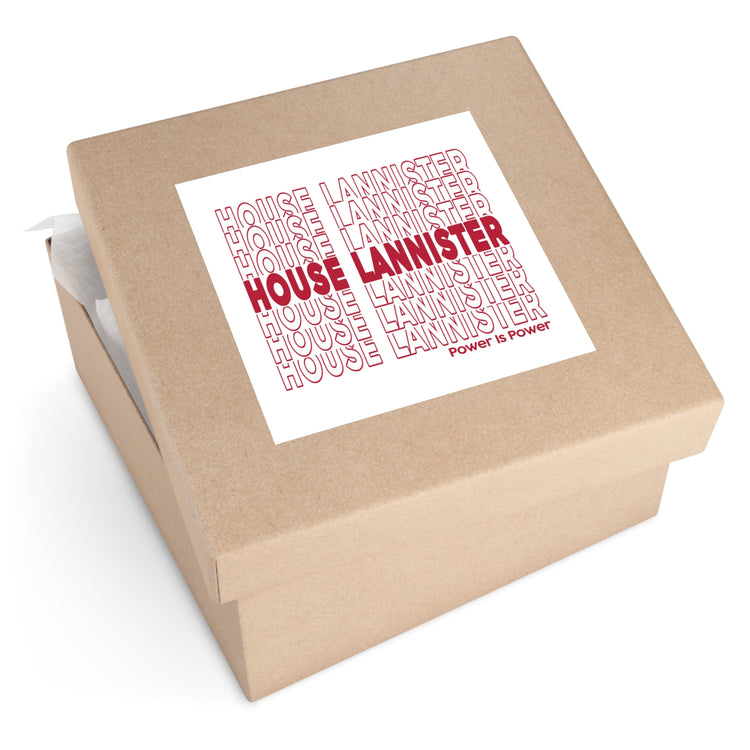 House Lannister Square Sticker