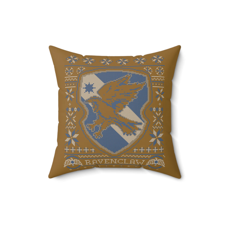 Ravenclaw Ugly Christmas Sweater Pillow